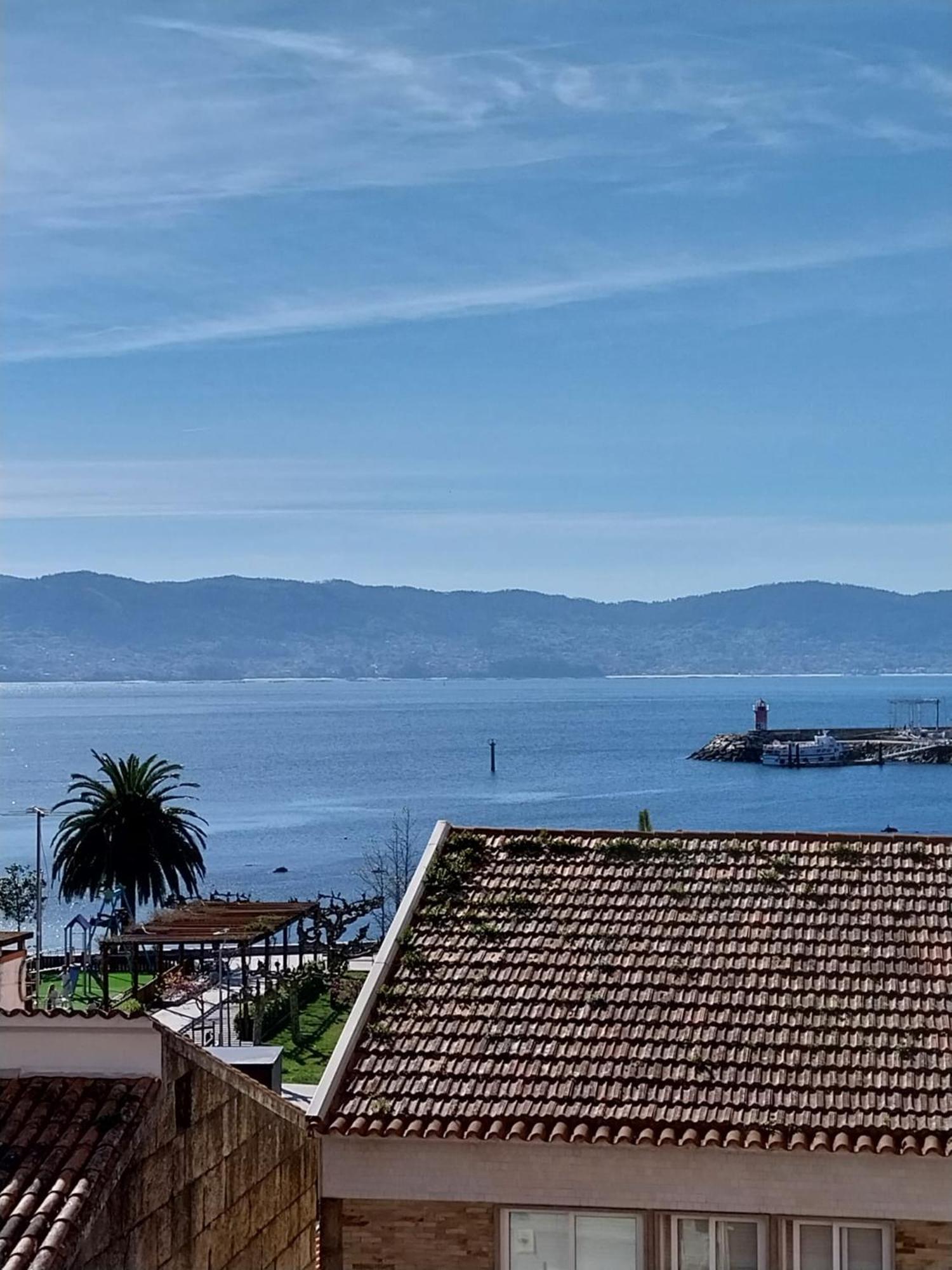 Vista Faro, Playa Panadeira Lejlighed Sanxenxo Eksteriør billede